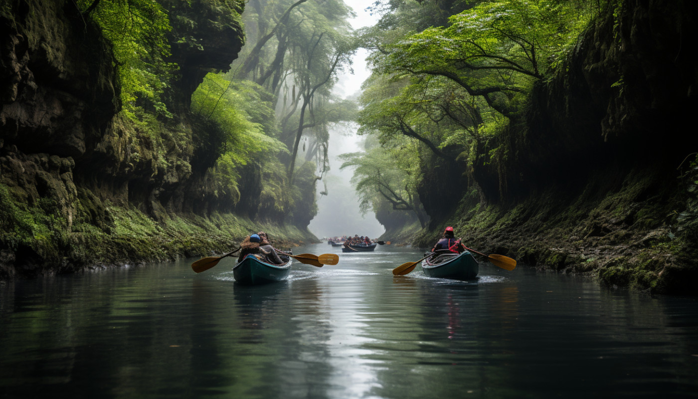 Cómo desplazarse - Navegando en Kayak por los ríos escondidos de Asturias